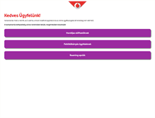 Tablet Screenshot of karbantartas.vodafone.hu
