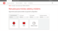 Desktop Screenshot of manuales.vodafone.es