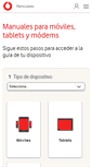 Mobile Screenshot of manuales.vodafone.es
