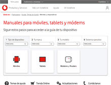 Tablet Screenshot of manuales.vodafone.es