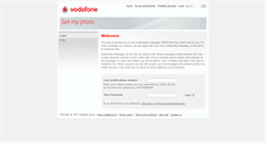 Desktop Screenshot of getmyphoto.vodafone.co.uk